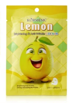 Mosturising/Hydrating fruit facial sheet mask-Lemon