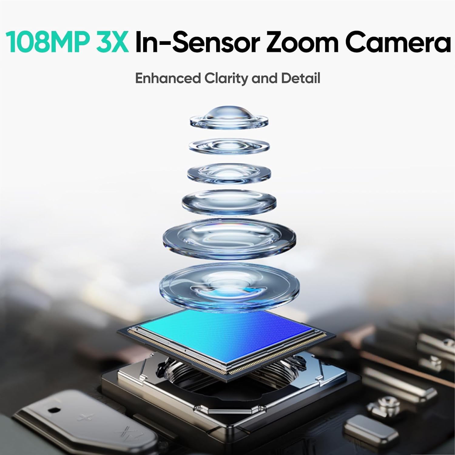 Realme C67 256GB +16(8+8)GB RAM 108MP Camera 6.72'' 90Hz 33W 5000mAh Dual Speakers Android 14 Dual SIM Smart Phones Side Fingerprint phone