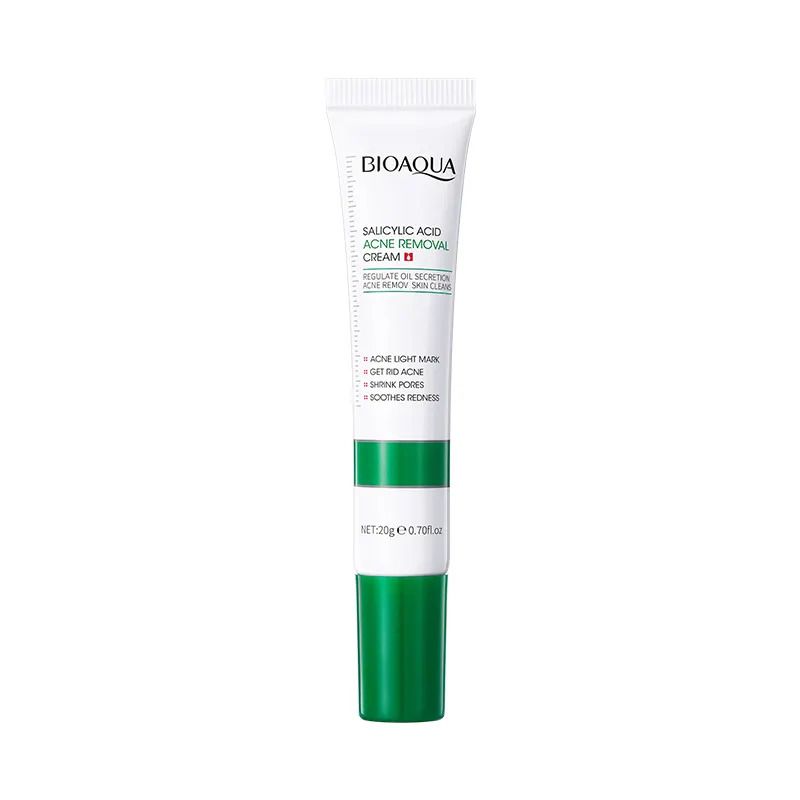 Bioaqua Acne Treatment  Salicylic Acid Pimple remover Anti acne Shrink Pores Whitening facial mask acne cream Beauty and skin care health