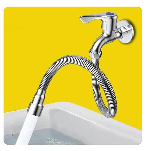 Universal Faucet Extender 360 Degree Rotating Anti-Splash Head Nozzle Aerator Bendable Sink Extension Hose Kitchen Accessories