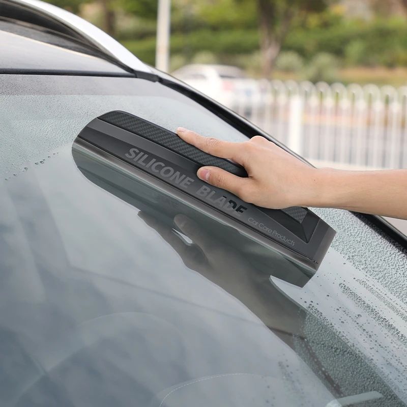Non-Scratch Soft Silicone Handy Squeegee Car wrap tools Water Window Wiper Drying Blade Clean Scraping Film Scraper Accessories