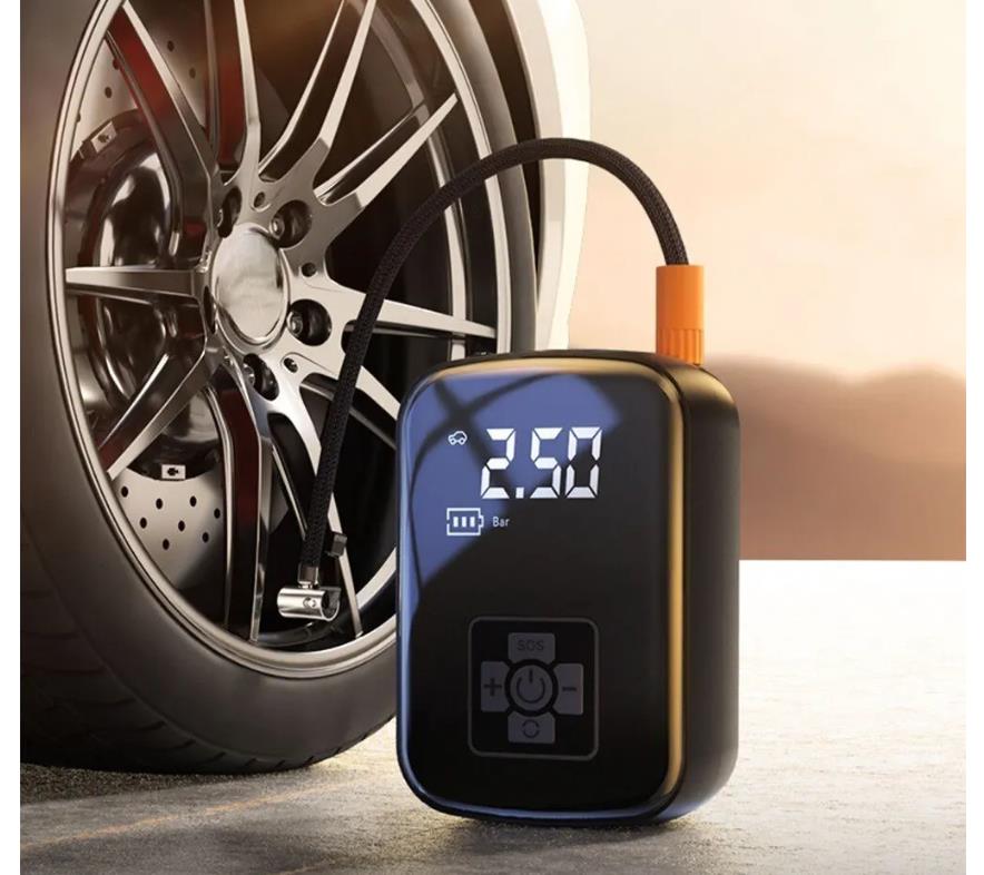 Wireless Car Air Compressor Air Pump Electric Tire Inflator Pump for Motorcycle Bicycle AUTO Tyre with Digital Display