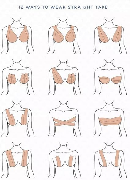 5cmx5m Fashion Boob tape ，BoobyTape for Breast Lift Tape，bra nipple cover Tape bra nipple cover protector