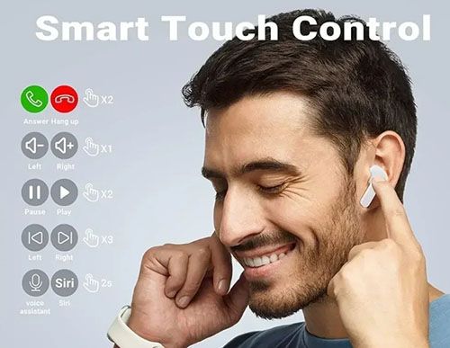 Air31 Wireless Bluetooth Earphone 5.3 Headset BT call TWS Headphones ENC Headphones LED Power Digital Display Stereo Sound Earphones for Sports
