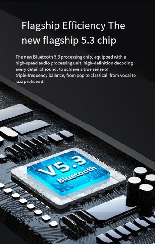 Air31 Wireless Bluetooth Earphone 5.3 Headset BT call TWS Headphones ENC Headphones LED Power Digital Display Stereo Sound Earphones for Sports