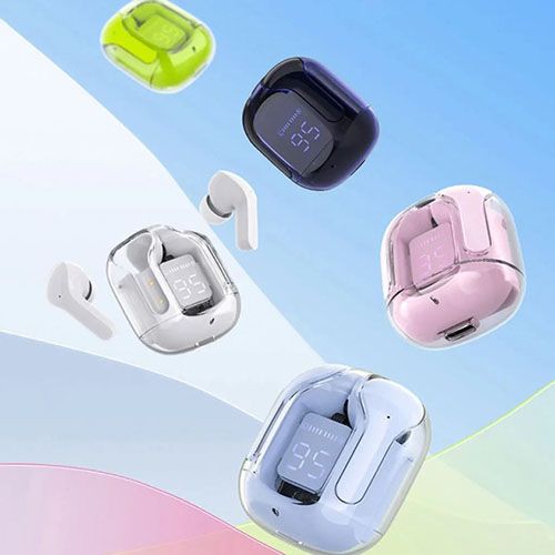 Air31 Wireless Bluetooth Earphone 5.3 Headset BT call TWS Headphones ENC Headphones LED Power Digital Display Stereo Sound Earphones for Sports