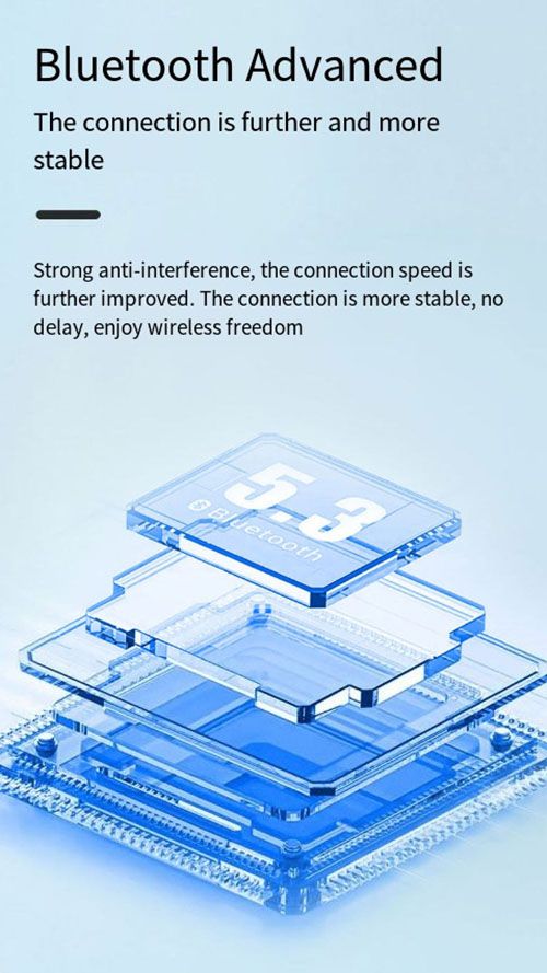 Air39 Wireless Bluetooth Earphone Transparent ENC Noise Reduction Game Headphone Long Battery Life BT call 5.3 Headset With Breathing Lights
