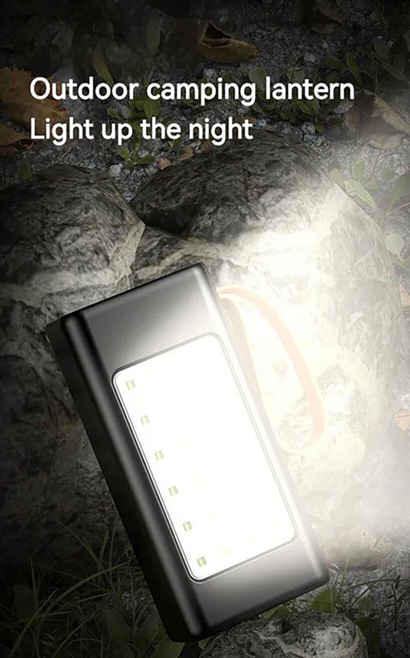 50000mAh powerbank super large capacity power Bank Camping light Power Bank Portable portable power Bank fast charge 22.5W compatible mobile phone brand