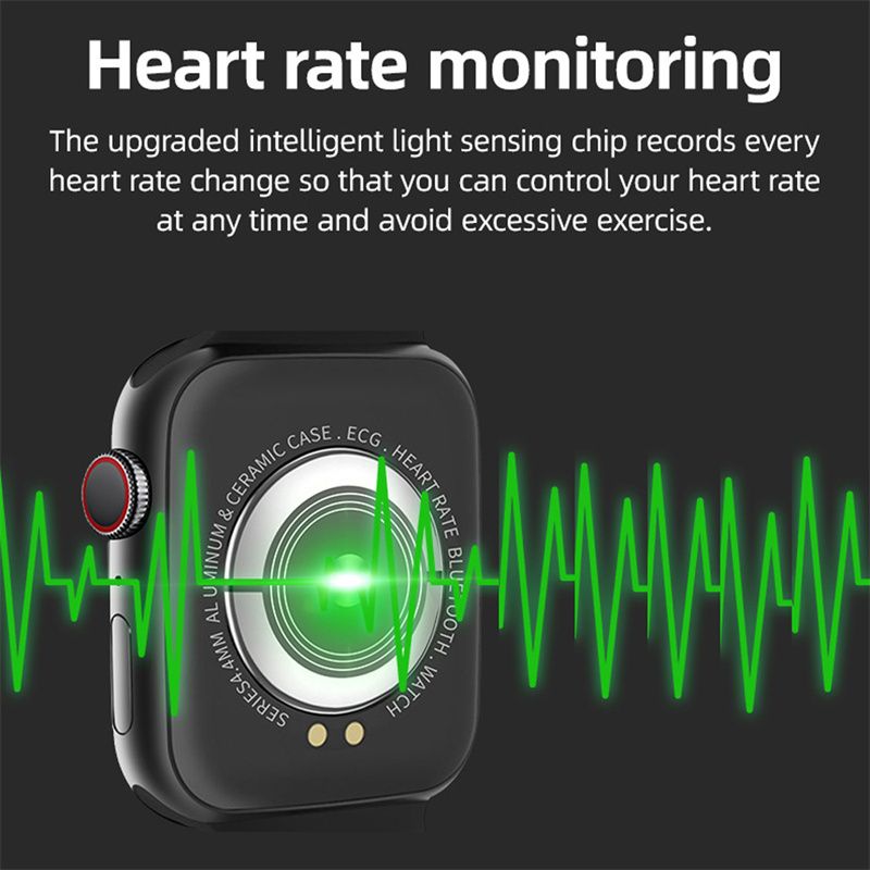 T500 IWO13 Smart Watch Bluetooth Blood Pressure Heart Rate Monitor Sports Fitness Bracelet Smartwatch