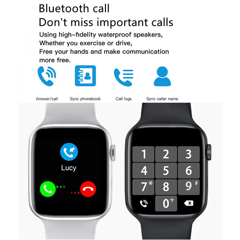 T500 IWO13 Smart Watch Bluetooth Blood Pressure Heart Rate Monitor Sports Fitness Bracelet Smartwatch