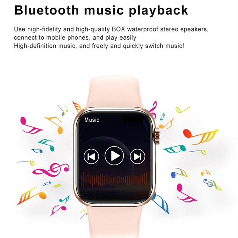 T500 IWO13 Smart Watch Bluetooth Blood Pressure Heart Rate Monitor Sports Fitness Bracelet Smartwatch