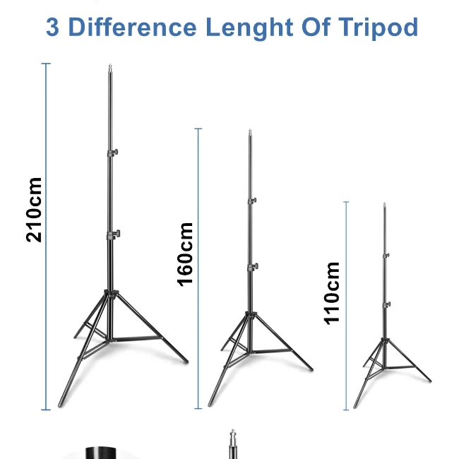Tripod For Mobile Phone Holder For Gopro Stand Go Pro Camera Photography Selfie Remote Vlogging Kit 1.1m 1.6m 2.1m Smartphone