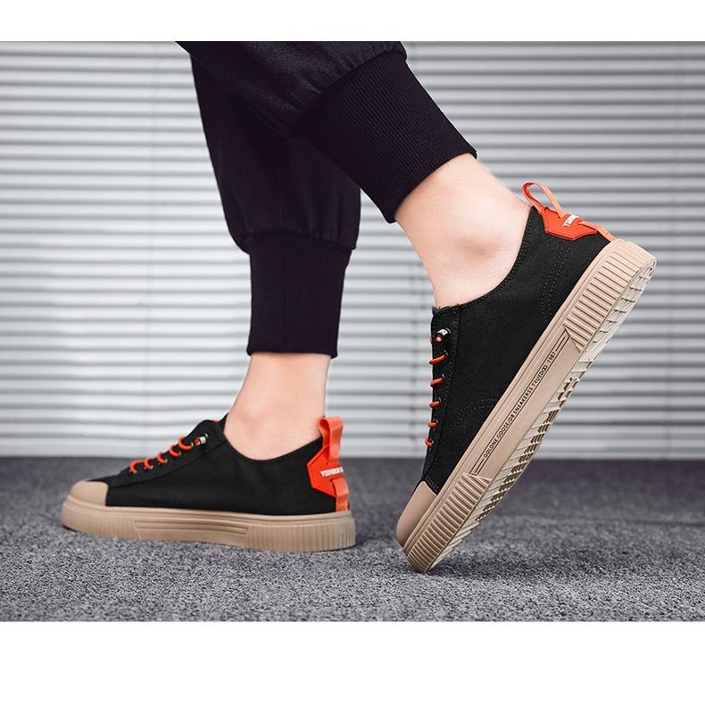 ASSKLO Premium shoes Men shoes canvas shoes breathable men's shoes trendy shoes shoes versatile trendy board shoes casual shoes