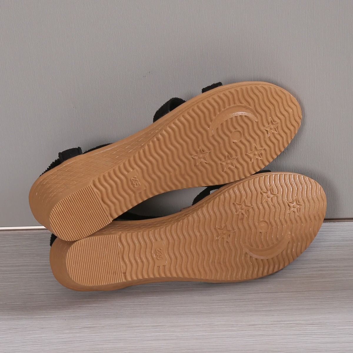 ASSKLO Women's sandals slope heel sandals shoes Wedges beaded girl's shoes ladies shoes open toe sandals middle heel Bohemian slope heel fish mouth shoes Casual Shoes 【Choose 1 size larger than 】