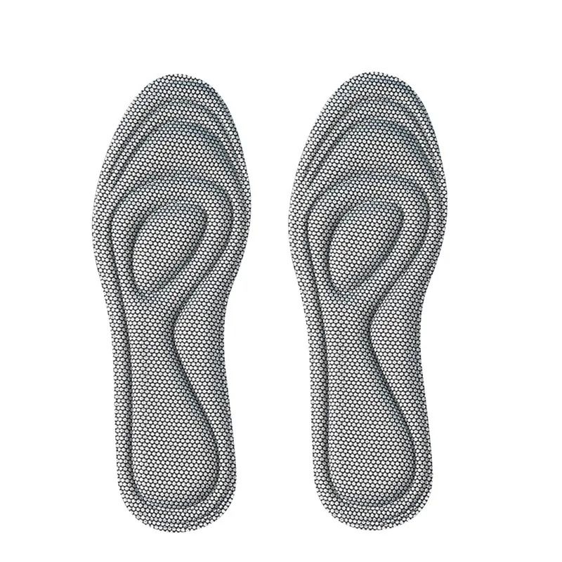 Foot Acupressure Insole Men Women Soft Breathable Sports Cushion Inserts Sweat-absorbing Deodorant Orthopedic Shoe Sole Rebound long-lasting non tiring arch insole