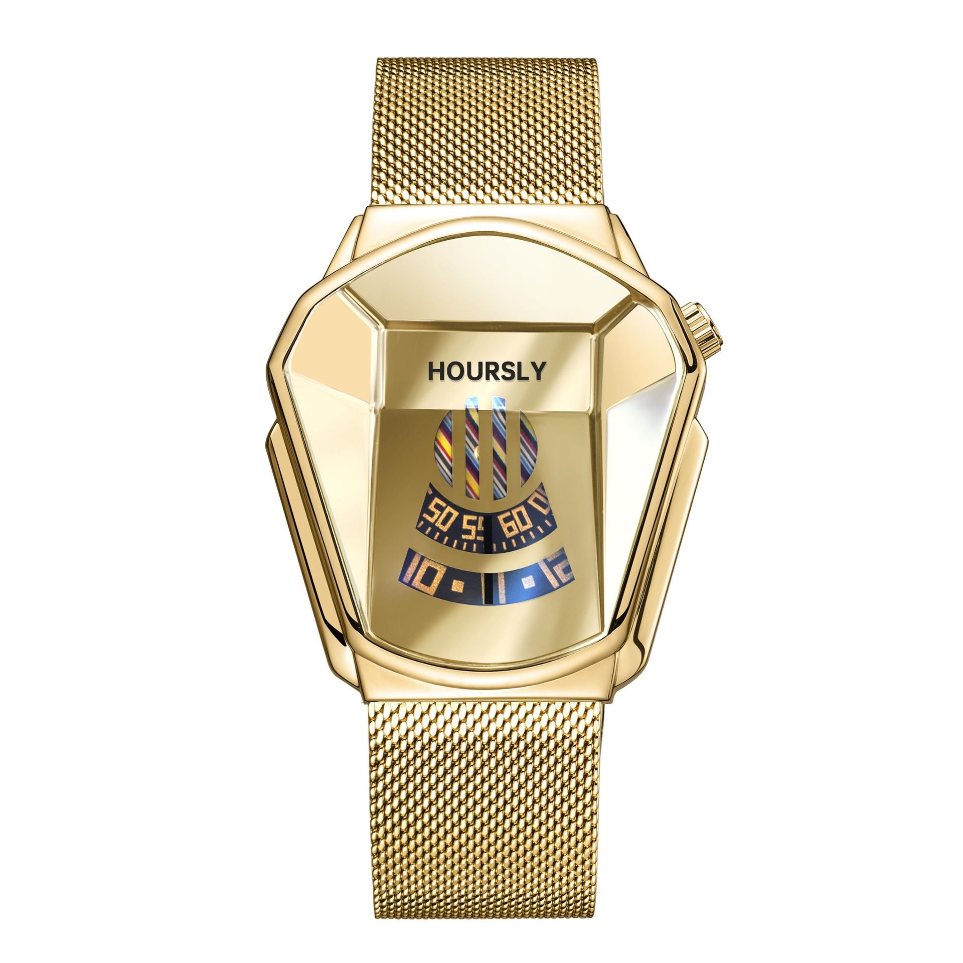 Hoursly Innovative Explorer's Stainless Steel Business Men's Watches Snake Head Locomotive 30M Waterproof Female Students' Cool Wristwatches + Luxury Gift Box Girlfriends Husband's Birthday Holiday  g