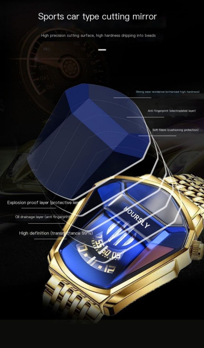 Hoursly Innovative Explorer's Stainless Steel Business Men's Watches Snake Head Locomotive 30M Waterproof Female Students' Cool Wristwatches + Luxury Gift Box Girlfriends Husband's Birthday Holiday  g