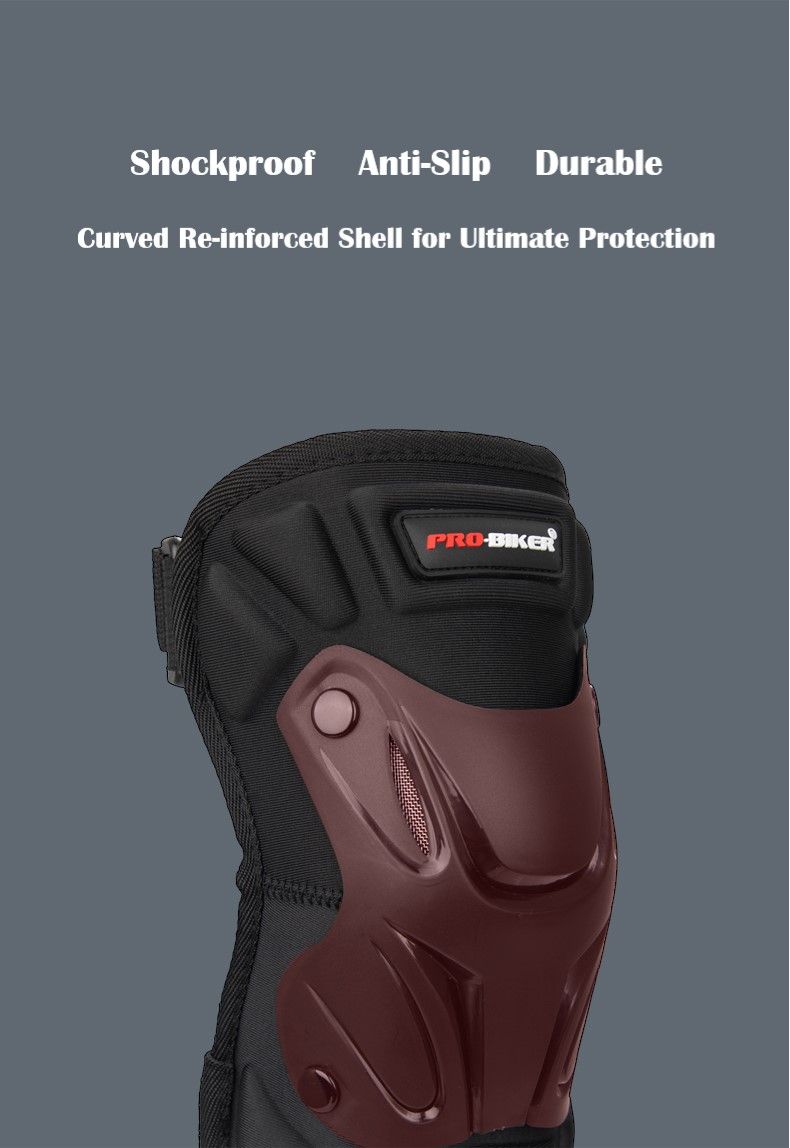 Pro Biker Motorcycle Cycling Motocross Professional Racing Knee Protector Guard