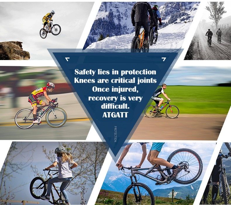 Pro Biker Motorcycle Cycling Motocross Professional Racing Knee Protector Guard