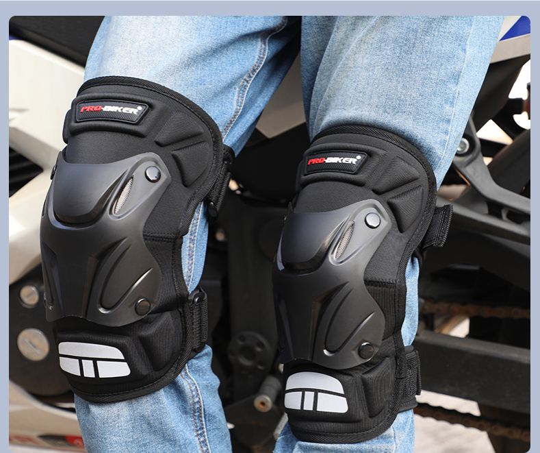 Pro Biker Motorcycle Cycling Motocross Professional Racing Knee Protector Guard
