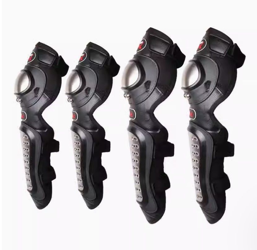 Pro X Motorcycle Off Road Motocross Cycling Professional Racing Elbow Knee Metal Guard Protector