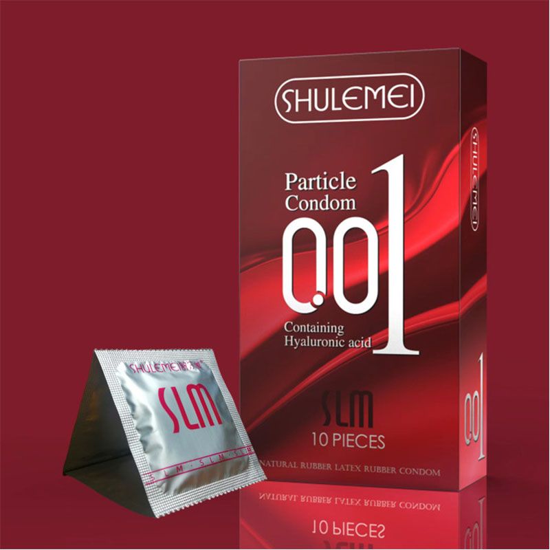Condom spike strap to stimulate the clitoris 3d large particle condom for men with ultra-thin taste abnormal