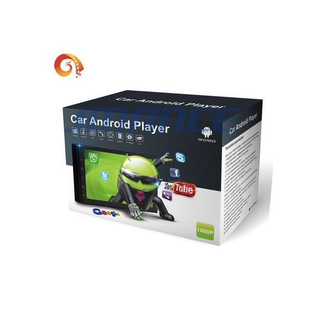 7 inches android car radio with bluetooth, browser, maps, youtube and inbuilt wifi full touch screen multifuntion multimedia player
