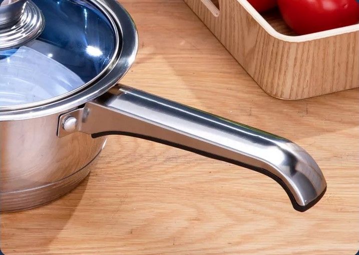 marwa 72 pcs stainless steel induction base cookware set with glass lids and cooking accessories