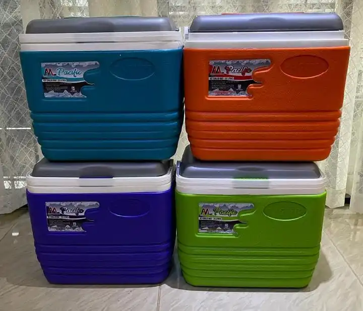 25L PACIFIC COOLER BOX CHILLER 25 LITRES M-PACIFIC DOUBLE LAYER ICE COOLER BOX WITH CARRYING HANDLE