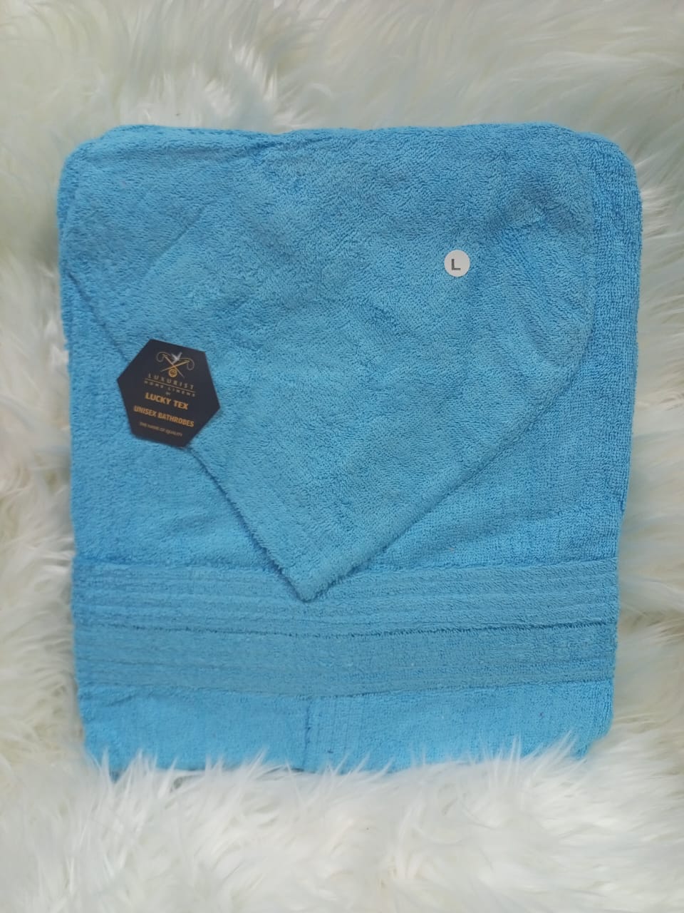 Men and Women  Cotton Coloured Bathrobe, Bating Gown used as Bating Towel