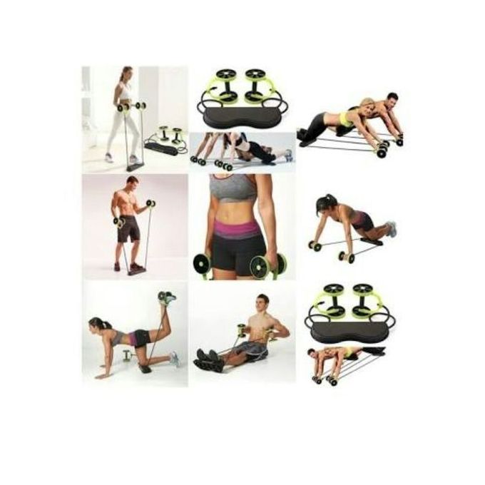 revoflex xtreme fitness exercise trainer black and green blak and green black and green