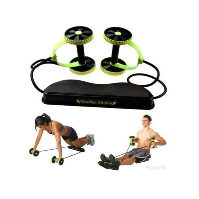 revoflex xtreme fitness exercise trainer black and green blak and green black and green