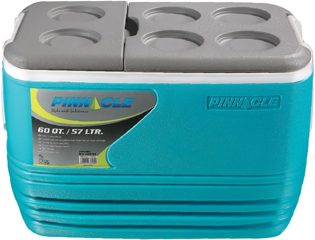 Pinnacle 57L ice cooler box Foam Hard Cooler Box / Chiller 57 Litre  Portable Pinnacle ice cooler box