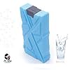 Pinnacle Brand Reusable Long Lasting Freezer ice Blocks Block Pack for Travel Picnic Outdoor Camping ice Block Pack for Cooler Box Chiller, Ice Bricks(2PC 600ML Each Big Size) pinnacle ice cooler box