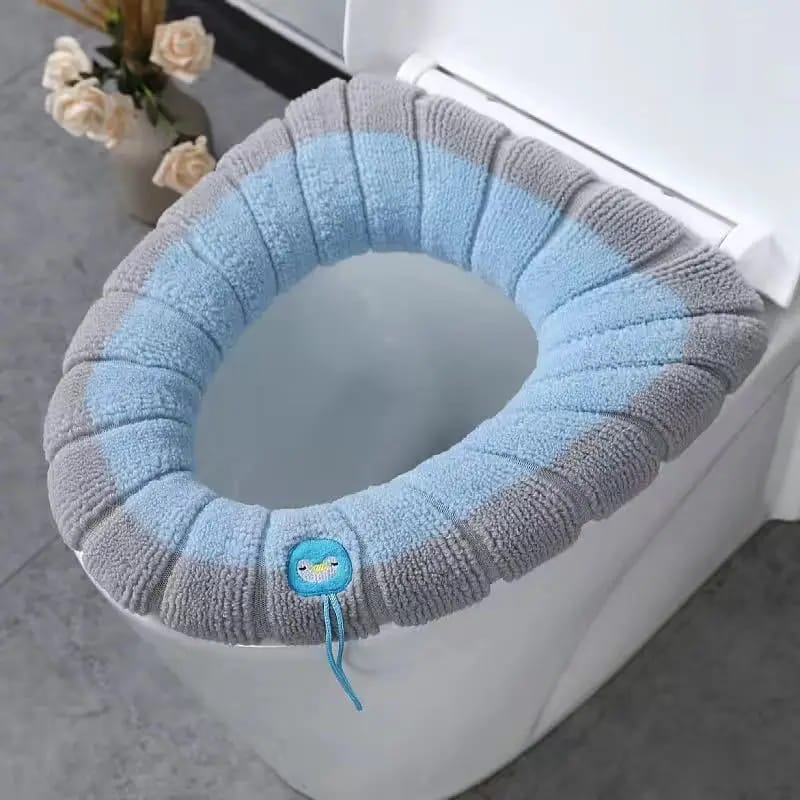 (Easter sale)HOT SELLING TOILET COVER PLUSH PORTABLE SANITARY HANDHELD TOILET SEAT THICKENED COVER FOR UNIVERSAL TOILET SEAT COVER BUY IN KENYA