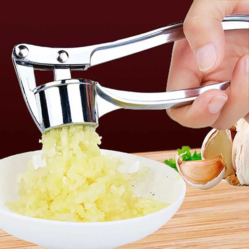 (Easter sale) Top selling Garlic Presser Mincer Ginger Crusher Squeezer Heavy Duty Metal Garlic Presser Chopper Slicer buy in Kenya