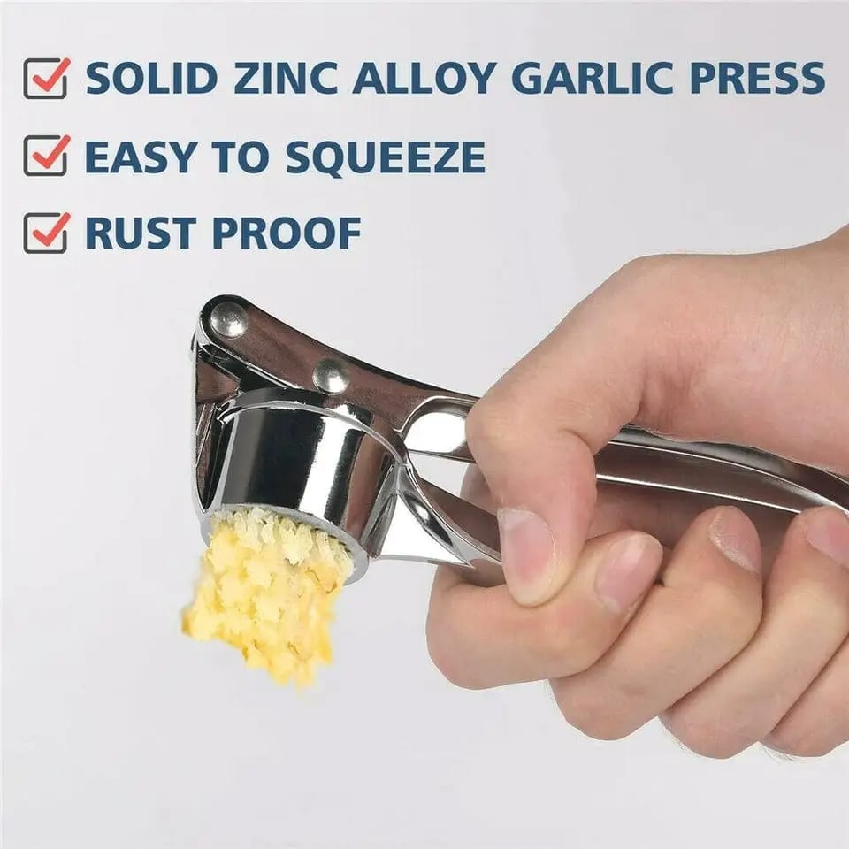 (Easter sale) Top selling Garlic Presser Mincer Ginger Crusher Squeezer Heavy Duty Metal Garlic Presser Chopper Slicer buy in Kenya