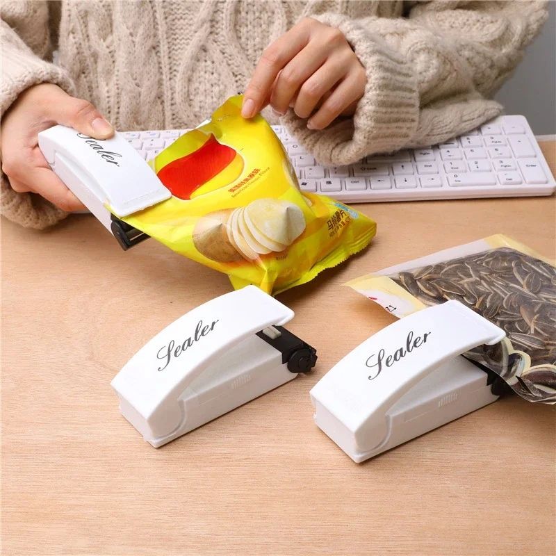 (Easter sale) Hot selling Plastic Heat Bag Sealer Food Packaging Sealing Machine Portable Snack Bag Sealing Clip Kitchen Storage Accessories Home Gadgets buy in Kenya