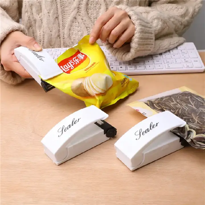 (Easter sale) Hot selling Plastic Heat Bag Sealer Food Packaging Sealing Machine Portable Snack Bag Sealing Clip Kitchen Storage Accessories Home Gadgets buy in Kenya