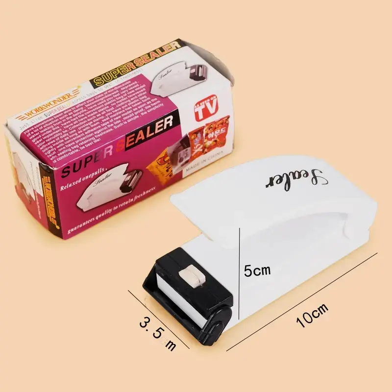 (Easter sale) Hot selling Plastic Heat Bag Sealer Food Packaging Sealing Machine Portable Snack Bag Sealing Clip Kitchen Storage Accessories Home Gadgets buy in Kenya