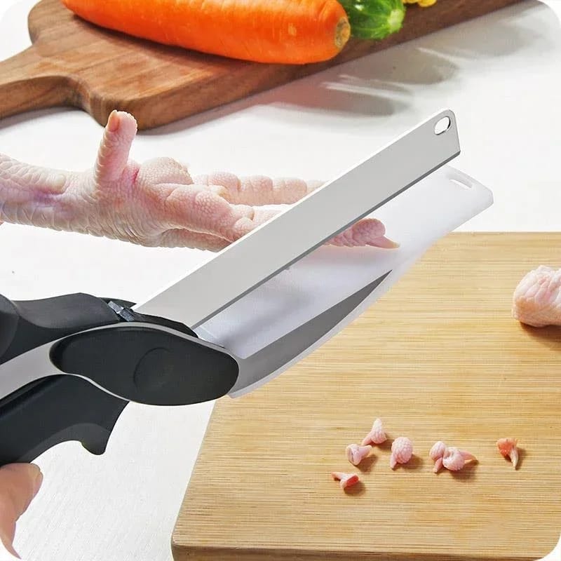 Hot selling Kitchen scissors Clever Cutter for vegetables and salads The Ultimate 2-in-1 Kitchen Tool buy in Kenya