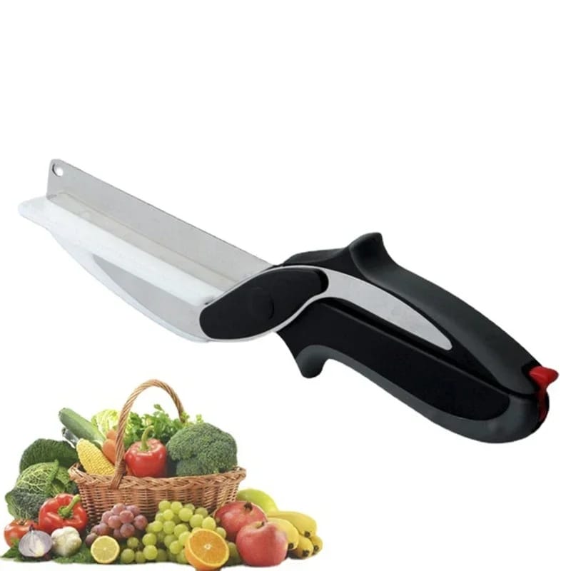 Hot selling Kitchen scissors Clever Cutter for vegetables and salads The Ultimate 2-in-1 Kitchen Tool buy in Kenya