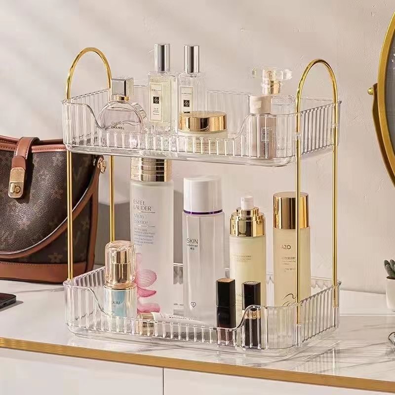 NEW  OFFER!!! Multipurpose 2 layer decorative acrylic organiser for jewellry organizer, easy to assemble, for kitchen bedroom sitting room bedroom