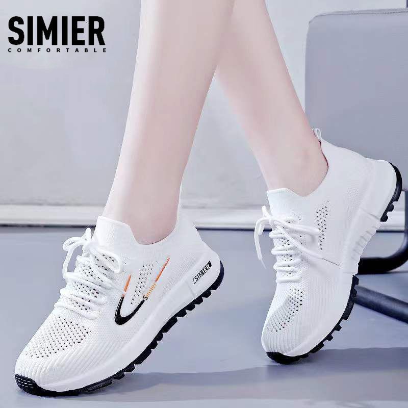 Brave shop New Arrivals Women's Casual Sports Shoes Girl's Shoes Fashion Breathable Soft Soled Shoes Ladies' Athletic Running Shoes