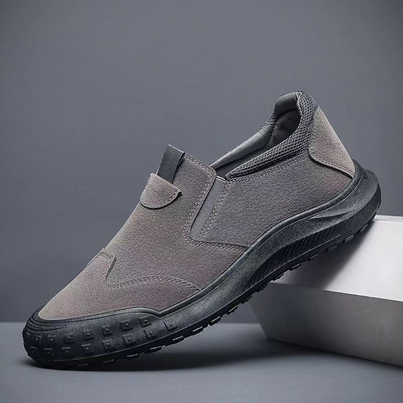 Brave shop New Arrivals Fashion Sneakers Men's Running Shoes Comfortable Outdoor Casual Hiking Shoes Grey and Brown