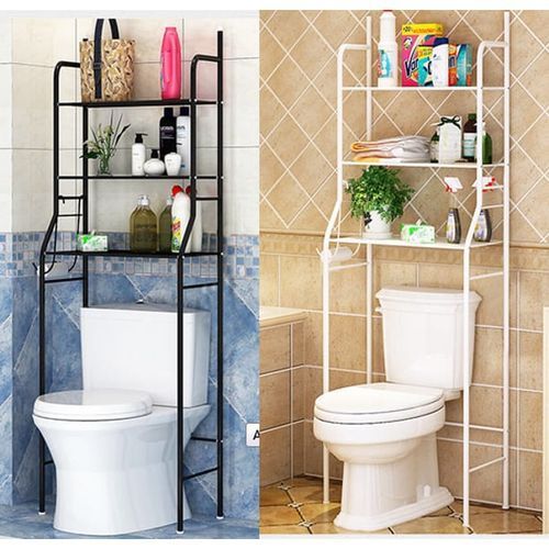 Modern Quality Metallic Toilet Organizer Large Size Size 158*50*26cm