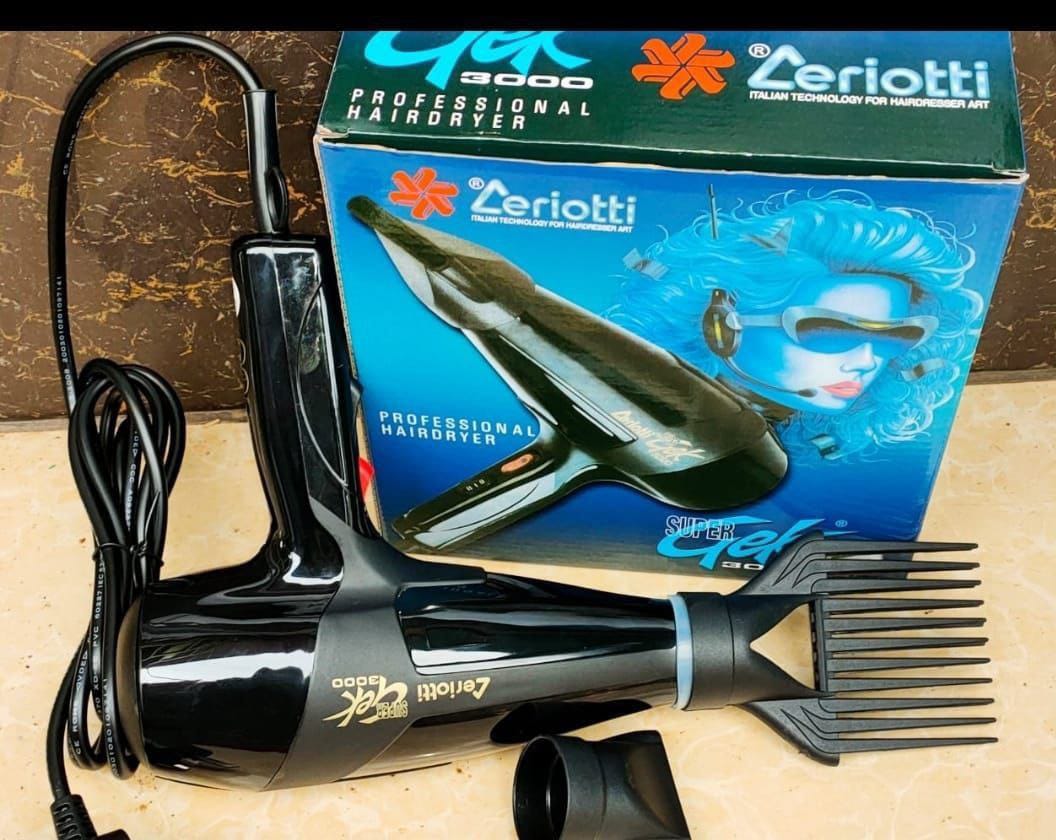 Ceriotti Hair Straightener And Blowdry - Black