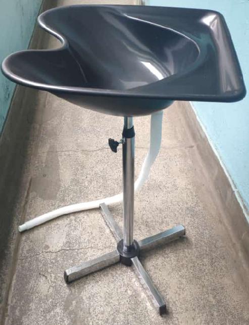 Adjustable Salon Sink, Basin With Stand For Hair Cleaning
