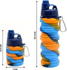 BPA FREE sports Collapsible/space saver water bottle