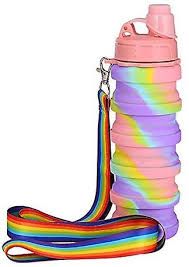BPA FREE sports Collapsible/space saver water bottle